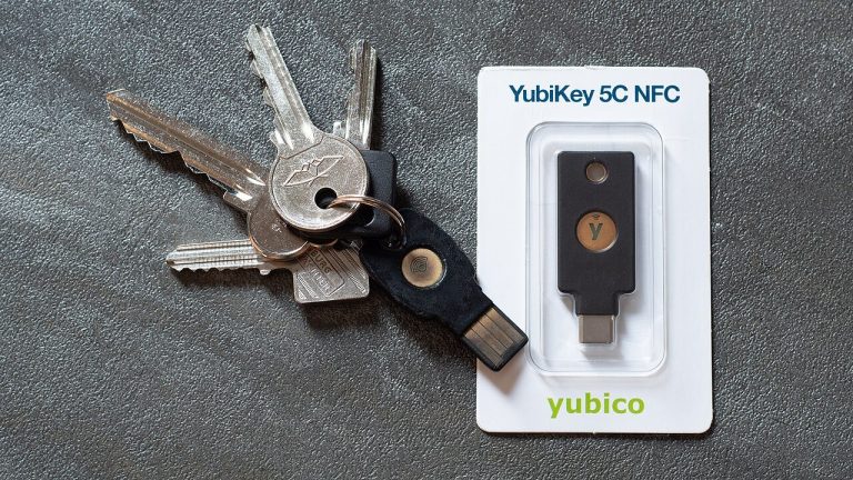 YubiKey 5C NFC 安全金鑰