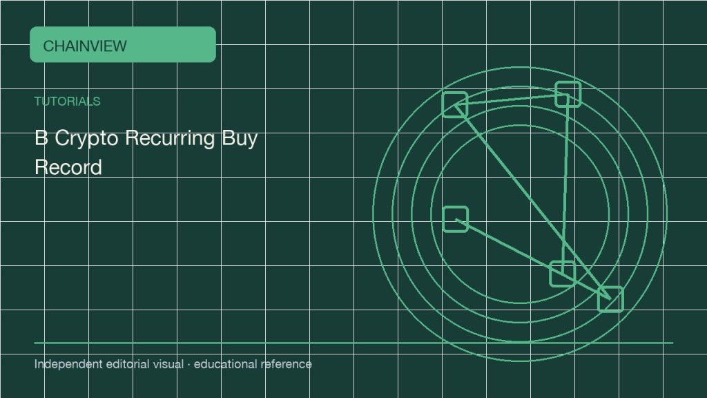Tiếng Việt: Recording recurring buys: schedule, limits and pause conditions; independent editorial visual