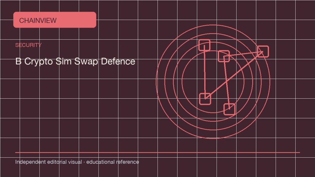 Español (México): Defending against SIM swaps: account recovery and phone security; independent editorial visual