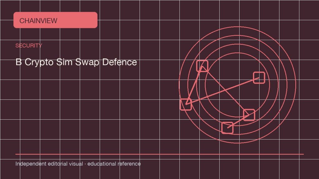 Русский: Defending against SIM swaps: account recovery and phone security; independent editorial visual