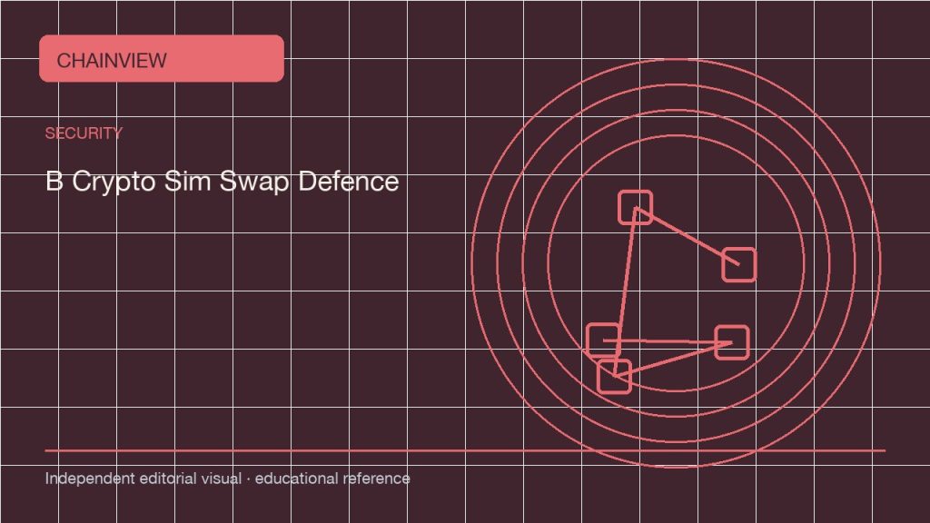 ไทย: Defending against SIM swaps: account recovery and phone security; independent editorial visual