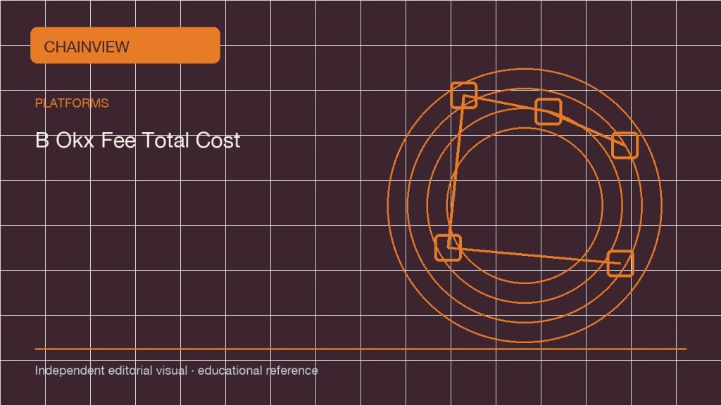 العربية: Checking OKX total cost: rates, spread and withdrawal fees; independent editorial visual