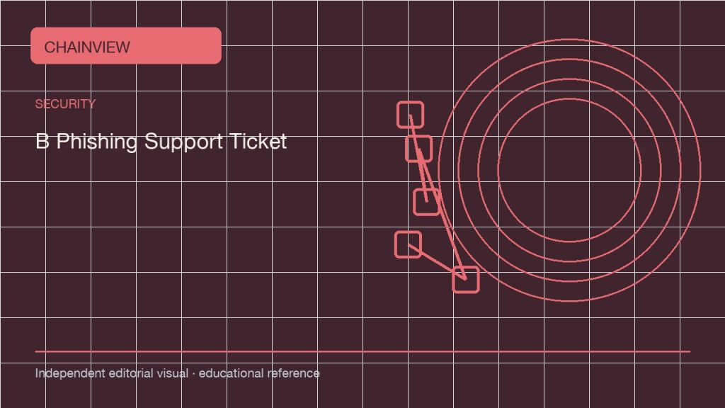 Español (México): Spotting fake support tickets: domains, attachments and codes; independent editorial visual