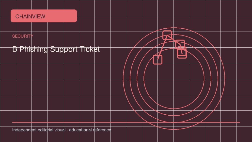 ไทย: Spotting fake support tickets: domains, attachments and codes; independent editorial visual