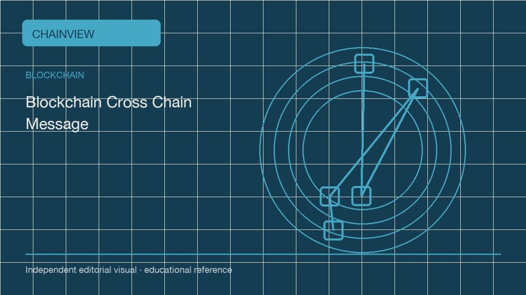 Cross-chain messages: proving origin, replay resistance and execution status; independent editorial visual