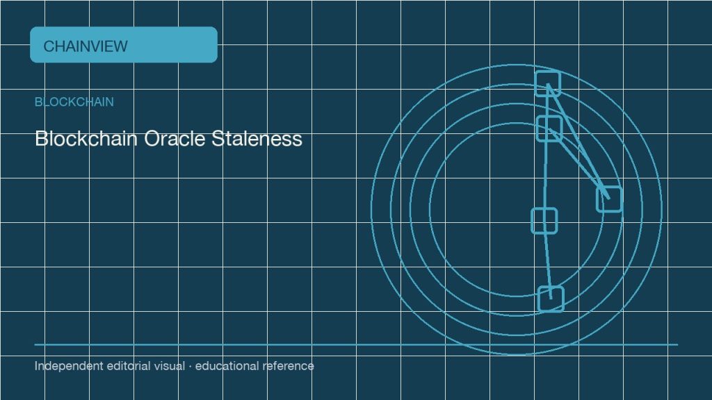 Oracle data quality: freshness, bounds and fallback behavior; independent editorial visual