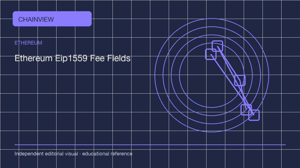 Ethereum · Tiếng Việt版:Ethereum EIP-1559 fee fields: base fee, priority fee and the inclusion limit; independent editorial visual