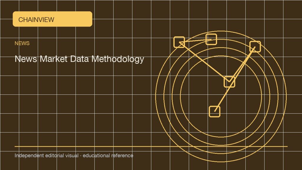 الأخبار · العربية版：Crypto market data: compare timestamps, venues and definitions before quoting a number; independent editorial visual