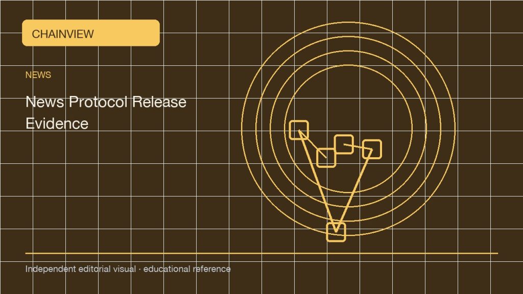Tin tức · Tiếng Việt版:How to read a protocol release announcement without confusing code and activation; independent editorial visual