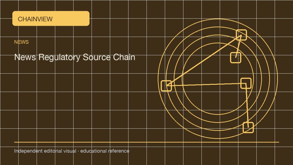 Regional crypto rules: build a source chain before translating a headline; independent editorial visual