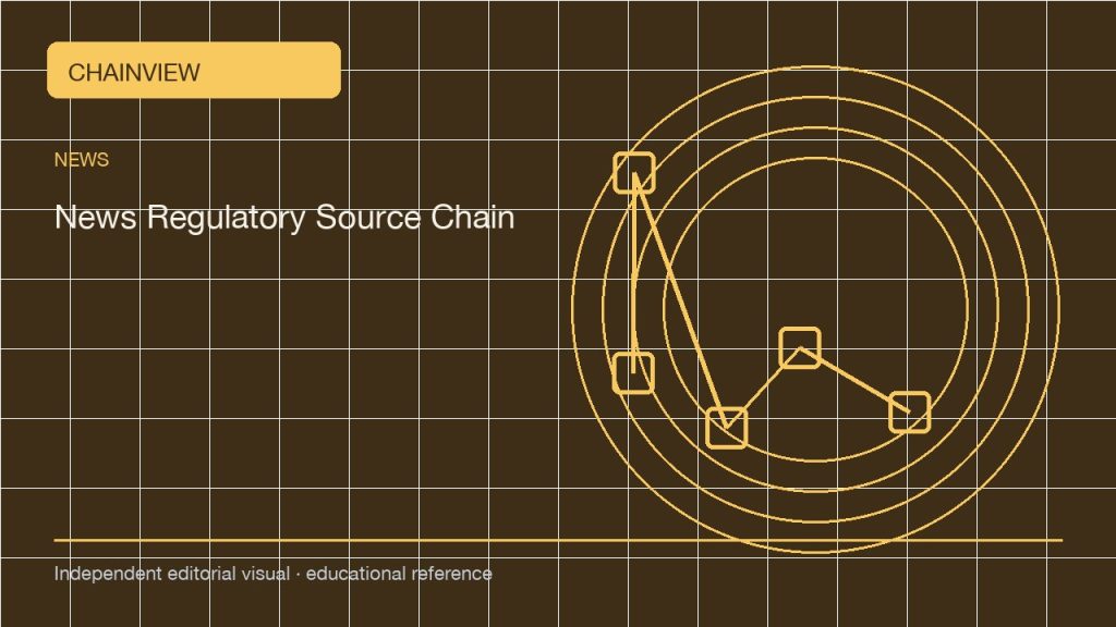 뉴스 · 한국어판: Regional crypto rules: build a source chain before translating a headline; independent editorial visual