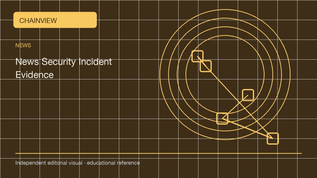 Reporting a crypto security incident: losses, frozen funds and recoveries are different; independent editorial visual