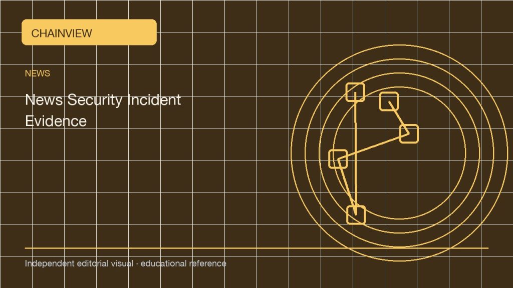 الأخبار · العربية版：Reporting a crypto security incident: losses, frozen funds and recoveries are different; independent editorial visual