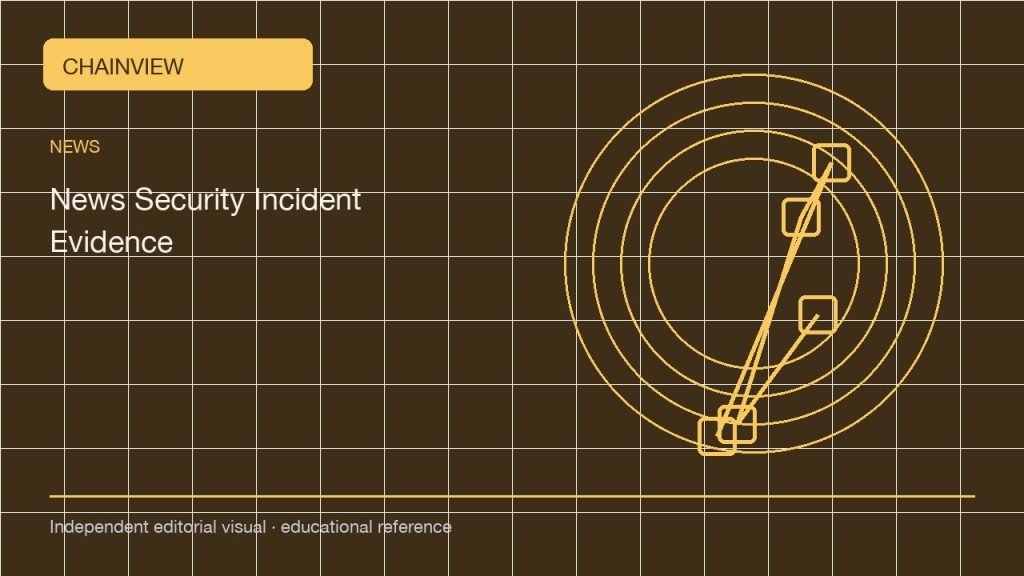 新聞 · 繁體中文版：Reporting a crypto security incident: losses, frozen funds and recoveries are different; independent editorial visual