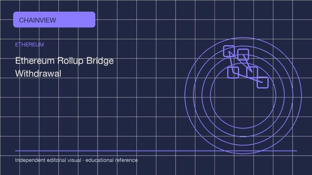Análisis práctico: Bitcoin · Verificación de fuentes y cadena de evidencia; independent editorial visual
