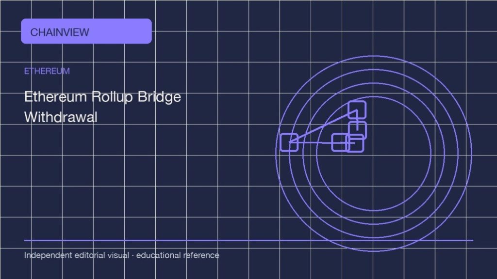 Análisis práctico: Bitcoin · Flujo operativo y registros; independent editorial visual