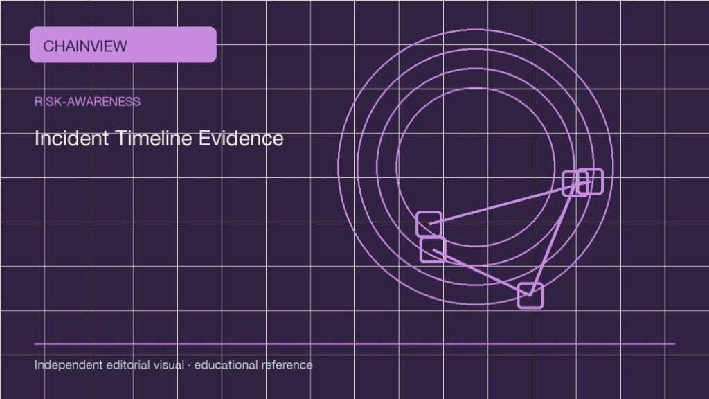 Análisis práctico: Seguridad · Flujo operativo y registros; independent editorial visual