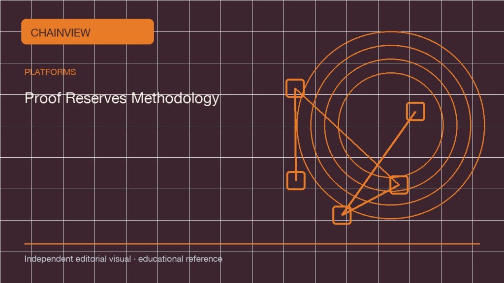 How to Read a Proof-of-Reserves Methodology; independent editorial visual